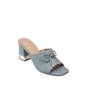 Good Choice New York Powder Blue Adison Block Heel Mules Size 7